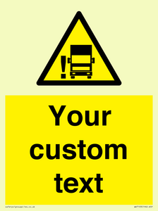 Custom warning blindspot